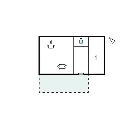Apartman 1 Bedroom Beautiful In *